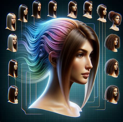 Virtual Hairstyle Simulator .